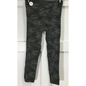 Spanx Leggings Pants Women’s Size M Color Camo Gray Seamless Cropped
